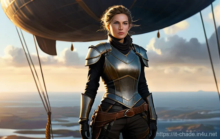 캐릭터 디자인 공모전 준비 체크리스트 - Prompt 1: The Resilient Skyfarer**