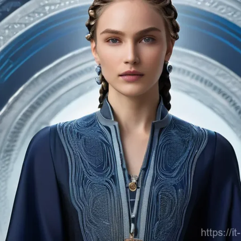 캐릭터 디자인의 글로벌 학문적 연구 사례와 관련된 연구 사례 - **Prompt 1: The Enigmatic Digital Sage**
    "A highly detailed, visually striking digital art portr...