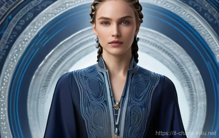 캐릭터 디자인의 글로벌 학문적 연구 사례와 관련된 연구 사례 - **Prompt 1: The Enigmatic Digital Sage**
    "A highly detailed, visually striking digital art portr...