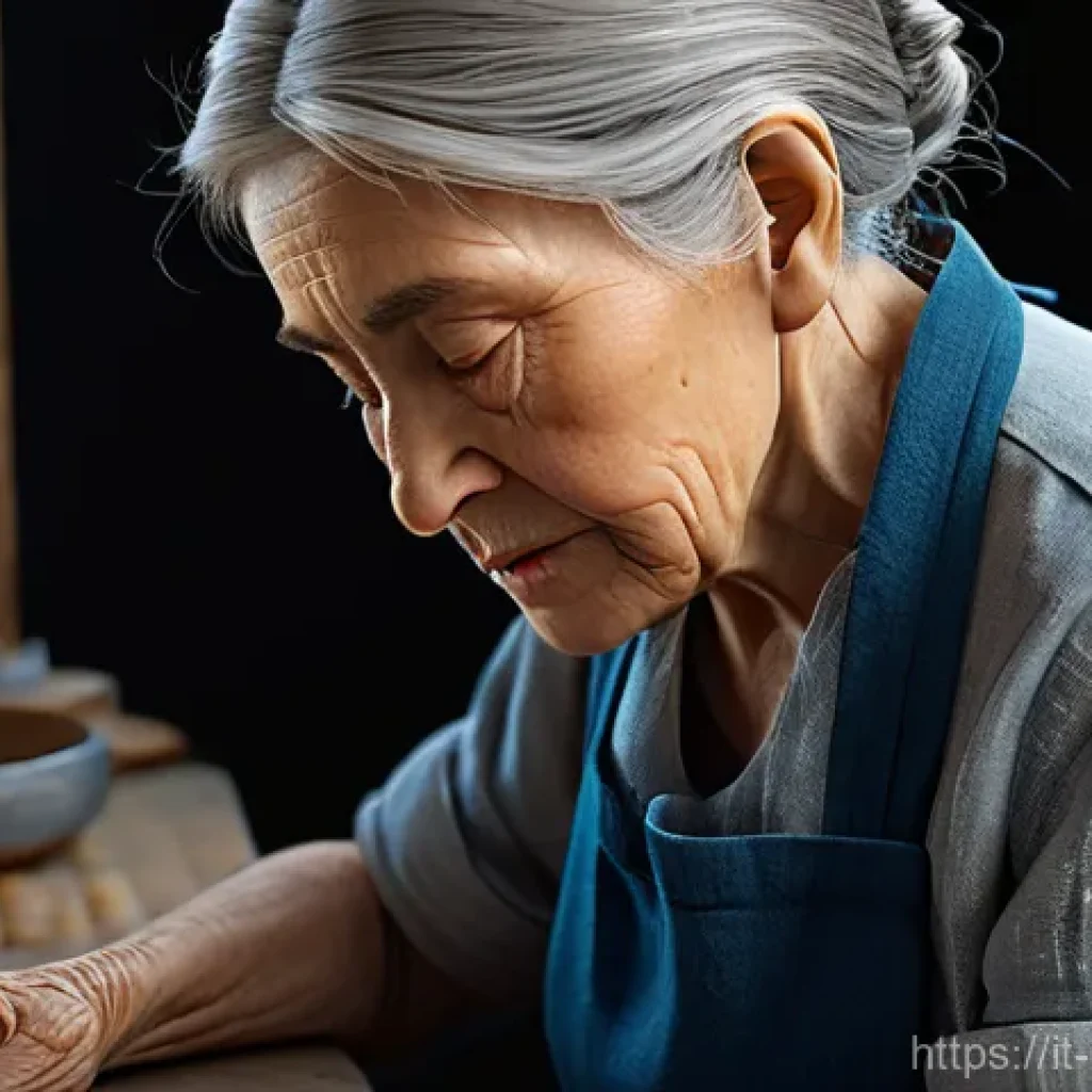 캐릭터 디자인의 기술적 트렌드와 응용 - **Prompt 1: The Artisan's Digital Masterpiece**
    A highly detailed, photorealistic digital sculpt...