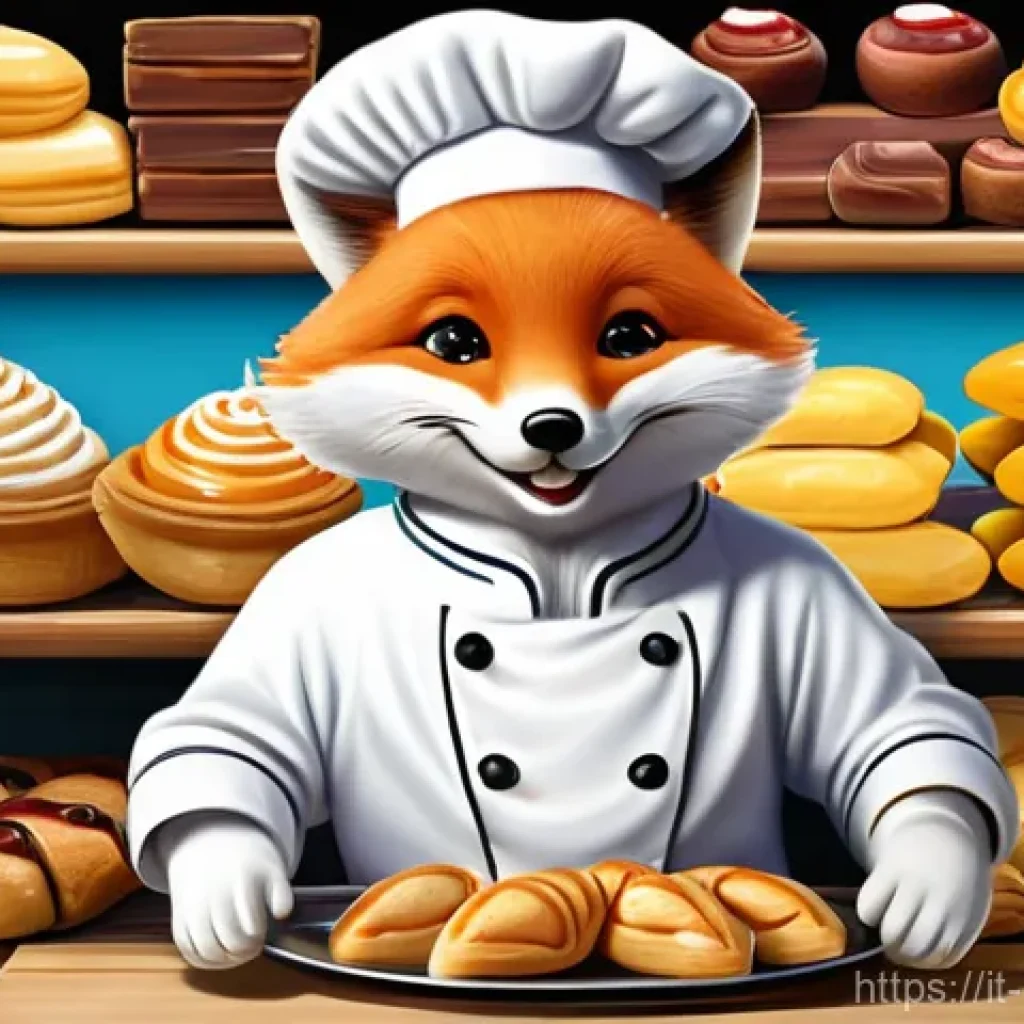 캐릭터 디자인 관련 비즈니스 사례 연구 - **Prompt Title: The Heart of Italian Pasticceria**
A charming, anthropomorphic character, depict...