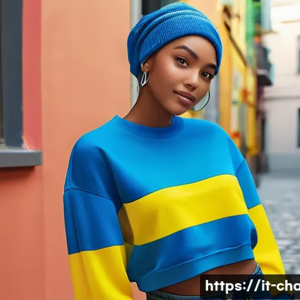 캐릭터 디자인의 프로젝트 성공 요인 - A vibrant and modern young adult character designed for social media campaigns, wearing stylish casu...