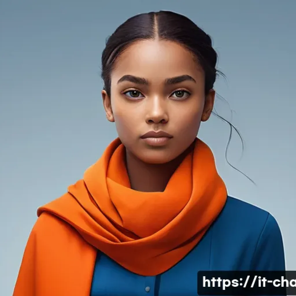 캐릭터 디자인의 강렬한 첫인상 연출 - A vibrant digital character design featuring a confident young woman with a dynamic silhouette: broa...