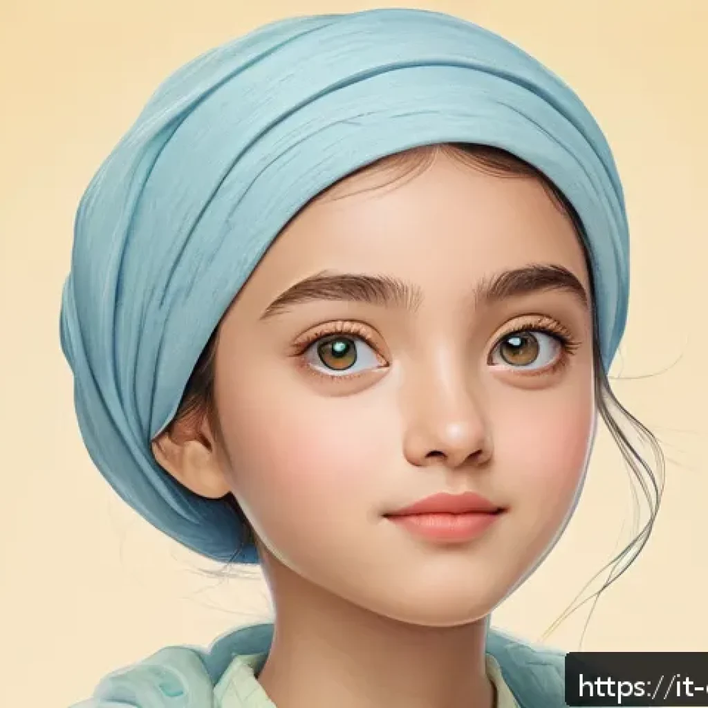 캐릭터 디자인 관련 도서 리뷰 - A character design featuring a young woman with large, expressive eyes and soft facial features to c...