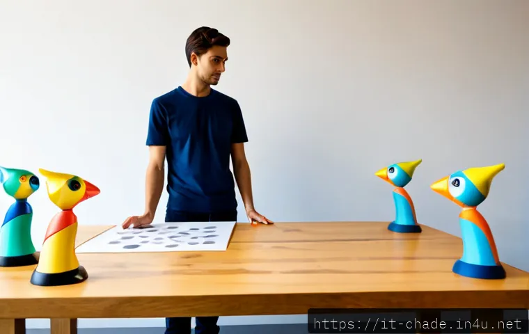 캐릭터 디자인과 3D 프린팅 기술 관련 이미지 1